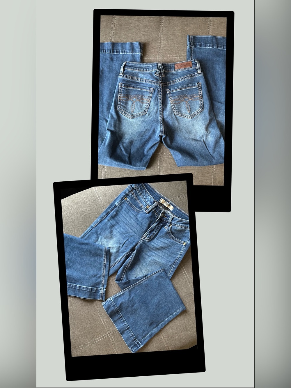 Rock & Roll Cowgirl Women's Medium Blue Boot Cut Jeans 26x31